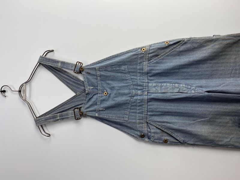 70s-80s UNIVERSAL OVERALL Stone Cutter HBT Overalls (Good Used Condition/ Size 34)